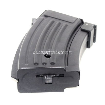 Golden Eagle 230rd Hi-Cap Magazin Kurzer Typ geeignet für AK Serie AEG Gewehre Airsoft Schwarz