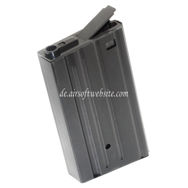 Golden Eagle 420rd Wicklung Hi-Cap Magazin Geeignet für JG Golden Eagle CYMA A&K G&P Tokyo Marui SR25 Serie AEG Gewehre Airsoft Schwarz
