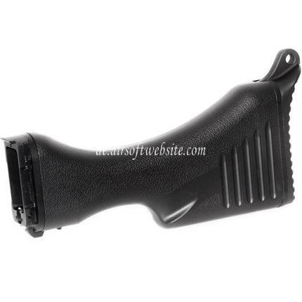 Golden Eagle Hochschlagfester Polymer Gewehrschaft Geeignet für JG Golden Eagle M240 Bravo AEG Gewehre Airsoft Schwarz