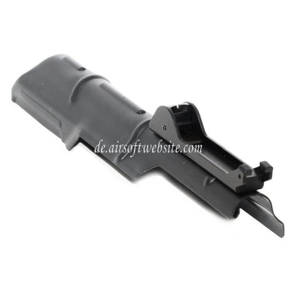 Golden Eagle 243mm Obere Empfängerabdeckung mit Kimme Geeignet für D-Boys JG Jing Gong Golden Eagle CYMA Tokyo Marui AKS74U Serie AEG Gewehre Airsoft Schwarz