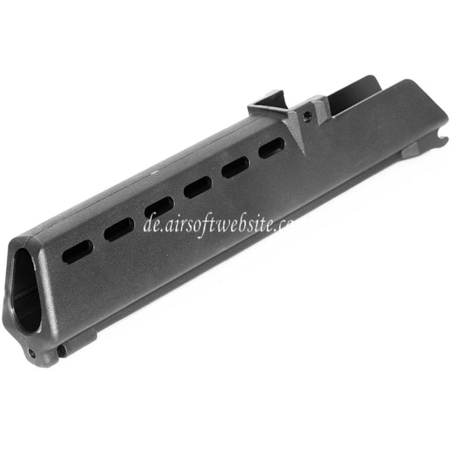 Golden Eagle 323mm Polymer Reinforced Handguard Geeignet für JG Golden Eagle Classic Army Tokyo Marui G36 G36K G36V SL8G36 Serie AEG Gewehre Airsoft Schwarz