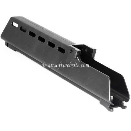 Golden Eagle 323mm Polymer Reinforced Handguard Geeignet für JG Golden Eagle Classic Army Tokyo Marui G36 G36K G36V SL8G36 Serie AEG Gewehre Airsoft Schwarz