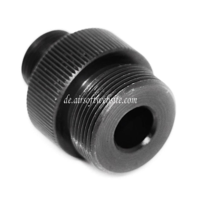 PPS Lauf Schalldämpfer Kompensator Adapter +20mm CW im Uhrzeigersinn / -14mm CCW gegen den Uhrzeigersinn Geeignet für MB08 MB10 Scharfschützen gewehr