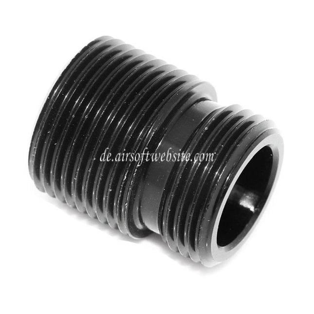 PPS Lauf Schalldämpfer Kompensator Adapter +13mm CW im Uhrzeigersinn / -14mm CCW gegen den Uhrzeigersinn