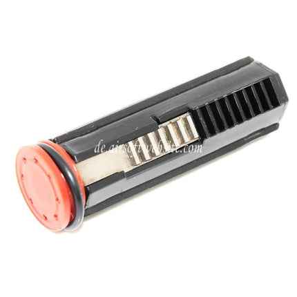 Airsoft Website 15 Voll Zahnkolben (7 Stahl Zähne) und Kolbenkopf Geeignet für Version 2/3 V2 V3 AEG Getriebe Gewehre