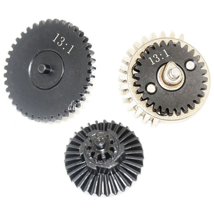 Army Force Stahl Geräuscharm Hohes Drehmoment 13:1 Zahnradsatz Geeignet für Version 2 V2 Getriebe M4 M16 Serie AEG Gewehre Airsoft