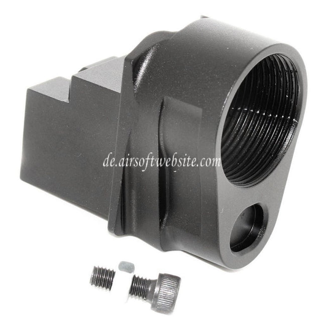 Airsoft Website Metall schaftadapter (Umbau von AK auf M4 Schaft) Schwarz