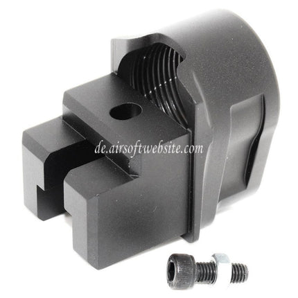 Airsoft Website Metall schaftadapter (Umbau von AK auf M4 Schaft) Schwarz