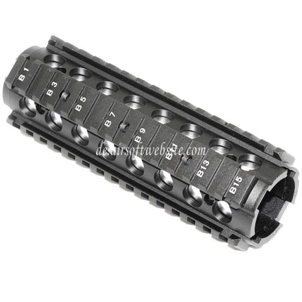 CYMA 170mm CNC Aluminum KAC Type M4A1 M4CQB RAS Handschutz Schienen System Geeignet für CYMA E&C D-Boys G&P Classic Army KWA G&G Tokyo Marui M4 M16 Serie AEG Gewehre Airsoft Schwarz