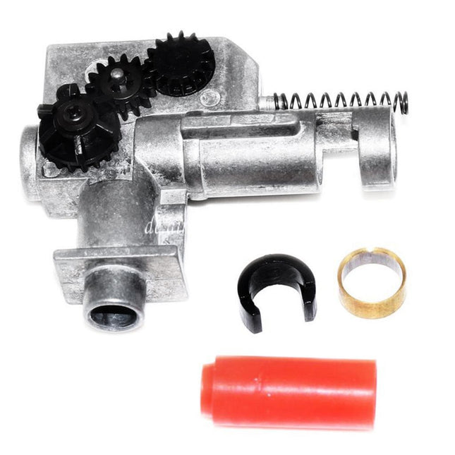 SHS Metall Einteiliges Hop Up Kammer Set Geeignet für V2 Getriebe Version 2 M4 M16 Serie AEG Gewehre Airsoft