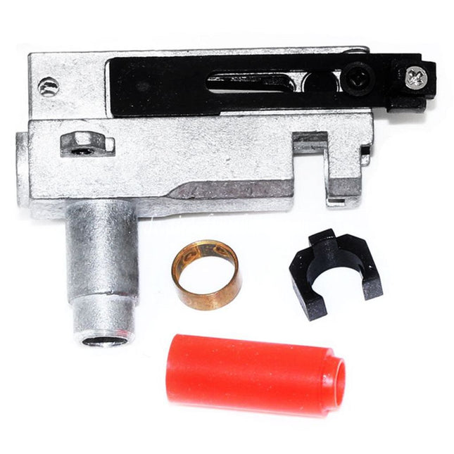 SHS Metall Einteiliges HopUp Kammer Set Geeignet für V3 Getriebe Version 3 AK Serie AEG Gewehre Airsoft