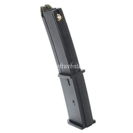 DOUBLE BELL 40rd Gas Magazin Geeignet für Umarex KSC MP7 Serie GBB Gewehre Airsoft Schwarz