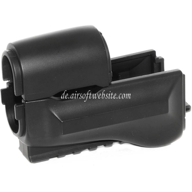 Airsoft Website 96mm Polymer Schiene Handschutz geeignet für AK Beta Serie AEG Gewehre Schwarz