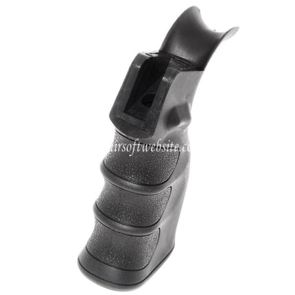 Airsoft Website Robuste Oberfläche und Fingerrillen Ergonomischer Pistolengriff Geeignet für M4 M16 GBB Gewehre Schwarz