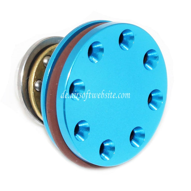 Airsoft Website Aluminum Kugelgelagerter Kolbenkopf 8 Anschlüssen Slot Geeignet für Version 2/3/7 V2 V3 V7 AEG Getriebe Gewehre