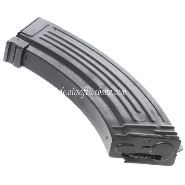APS 500rd Hi-Cap Magazin Geeignet für AK Serie AEG Gewehre Airsoft Schwarz