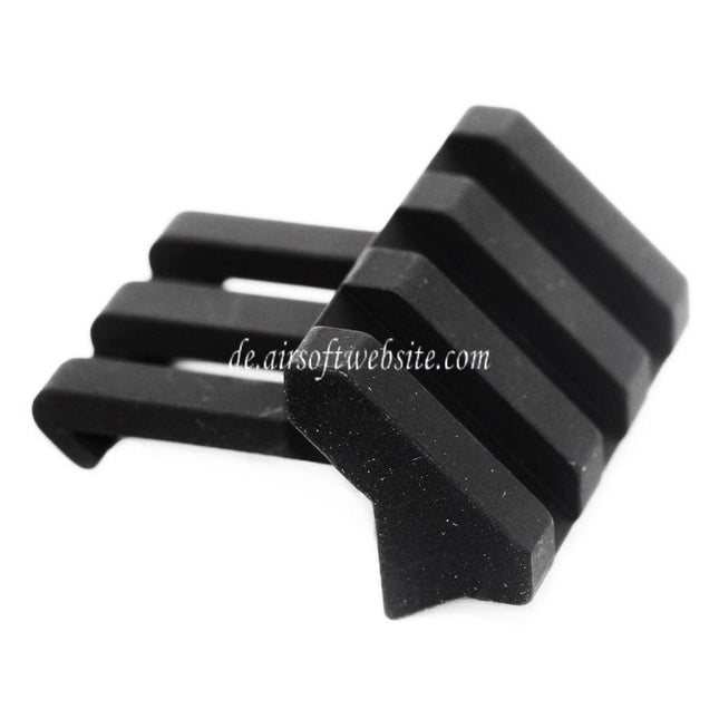 APS PER Phantom 3-Slots Versetzte 45 Grad 20mm Picatinny Schienenmontage Schwarz