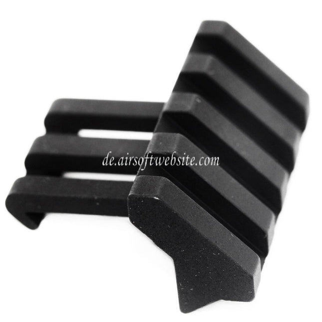 APS PER Phantom 4-Slots Versetzte 45 Grad 20mm Picatinny Schienenmontage Schwarz