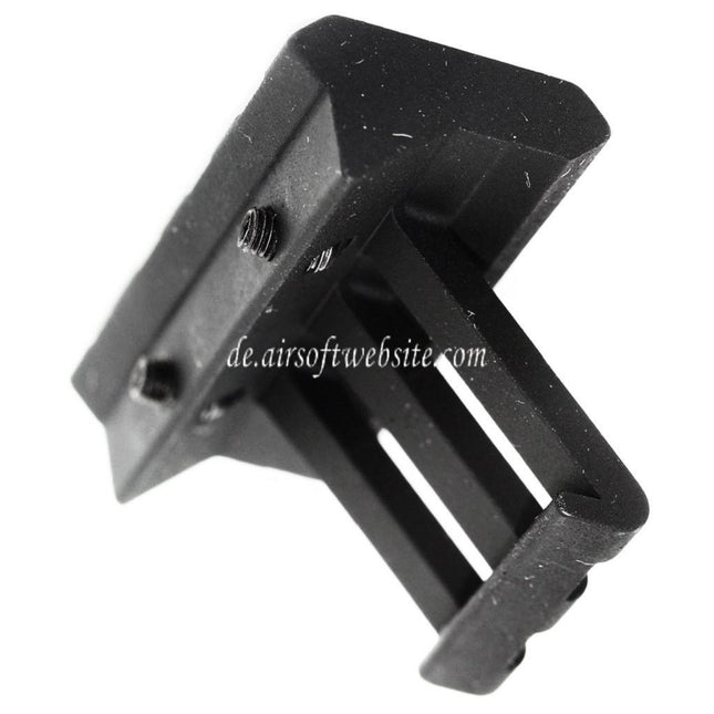 APS PER Phantom 4-Slots Versetzte 45 Grad 20mm Picatinny Schienenmontage Schwarz