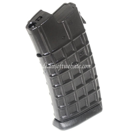 Battleaxe 70rd Mid-Cap Magazin Geeignet für APS / Jing Gong JG / Classic Army / Tokyo Marui AUG Serie AEG Gewehre Airsoft Schwarz