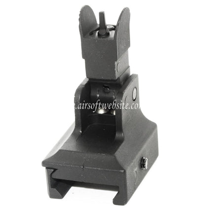 Airsoft Website Metall Hochklappen Korn Geeignet für 20mm 1913 Picatinny Schiene M4 M16 AEG Gewehre