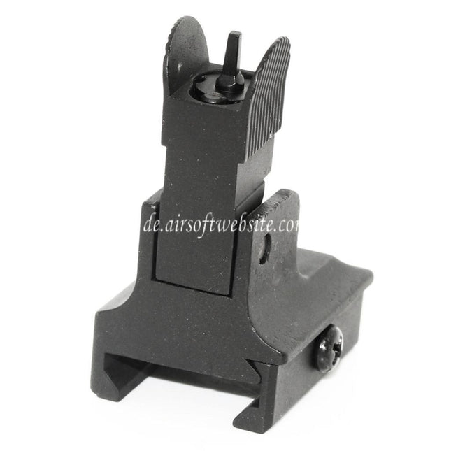 Airsoft Website Metall Hochklappen Korn Geeignet für 20mm 1913 Picatinny Schiene M4 M16 AEG Gewehre
