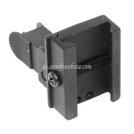 Airsoft Website Metall Hochklappen Korn Geeignet für 20mm 1913 Picatinny Schiene M4 M16 AEG Gewehre