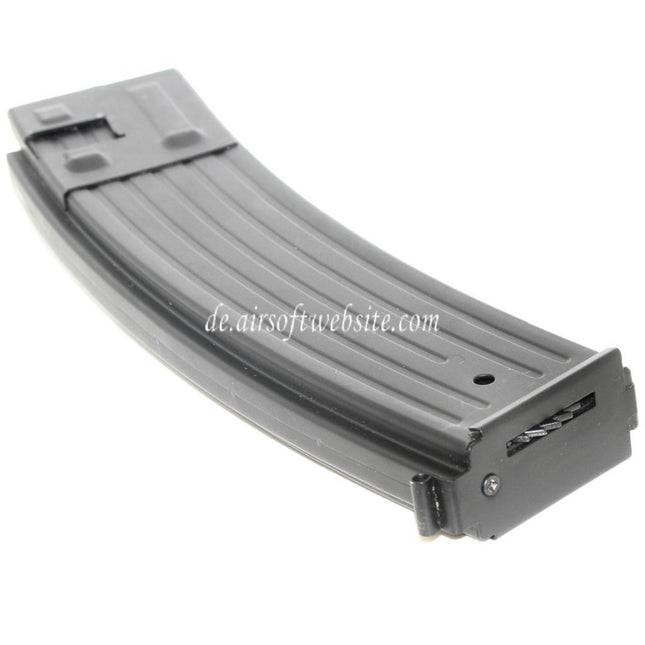 AIRSOFT WEBSITE 550rd Hi-Cap Magazin Geeignet für MP44 Serie AEG Gewehre Schwarz