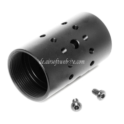 APS CNC 10 Zoll PER Phantom 3.0 M-LOK Handschutz Schienen System Geeignet für APS CYMA G&P JG Tokyo Marui M4 M16 Serie AEG Gewehre Airsoft Schwarz