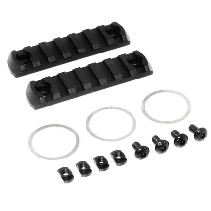 APS CNC 15 Zoll PER Phantom 5.0 M-LOK Handschutz Schienen System Geeignet für APS CYMA G&P JG Tokyo Marui M4 M16 Serie AEG Gewehre Airsoft Schwarz