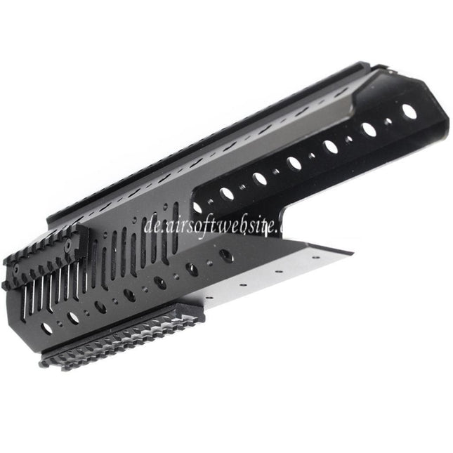 CYMA CNC Aluminum 326mm Handschutz Schienen System Geeignet für CYMA Tokyo Marui M14 Serie AEG Gewehre Airsoft Schwarz