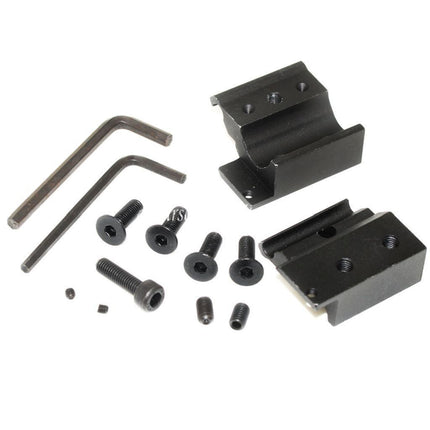 CYMA CNC Aluminum 135mm Handschutz Schienen System Geeignet für Tokyo Marui D-Boys CYMA APS VFC Matrix AK74U Serie AEG Gewehre Airsoft Schwarz