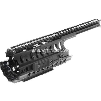 CYMA 328mm SIR System RIS Handschutz Schienen System Geeignet für M4 M16 Serie AEG Gewehre Airsoft Schwarz