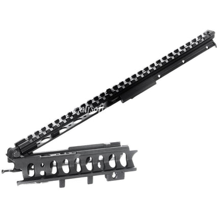 CYMA 328mm SIR System RIS Handschutz Schienen System Geeignet für M4 M16 Serie AEG Gewehre Airsoft Schwarz