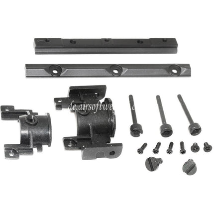 CYMA 328mm SIR System RIS Handschutz Schienen System Geeignet für M4 M16 Serie AEG Gewehre Airsoft Schwarz
