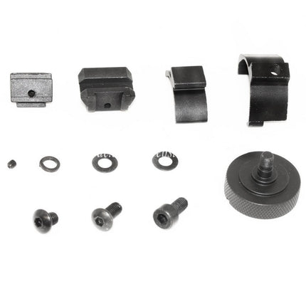 CYMA CNC Aluminum 370mm RAS Handschutz Schienen System mit Schienenabdeckung Geeignet für CYMA Tokyo Marui G&P JG M14 Serie AEG Gewehre Airsoft Schwarz