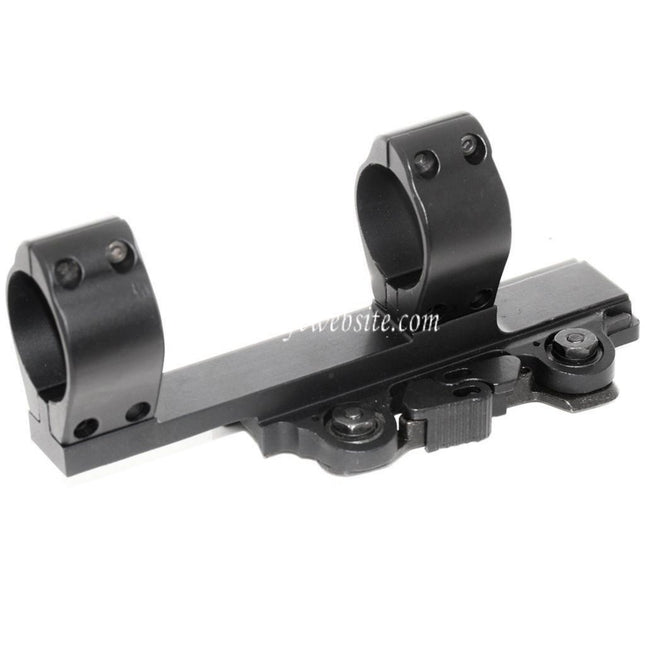 CYMA Tactical Stil 30mm QD Doppelring Visierhalterung Doppelte Zielfernrohrmontage Schwarz