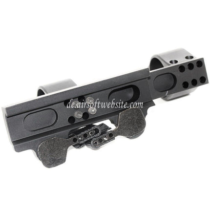 CYMA Tactical Stil 30mm QD Doppelring Visierhalterung Doppelte Zielfernrohrmontage Schwarz
