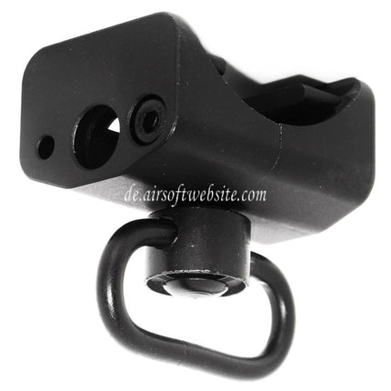 AIRSOFT WEBSITE Hinterer QD-Riemenschwenkhalterung geeignet für AEG Gewehre der CYMA Tokyo Marui Standard P90 Serie