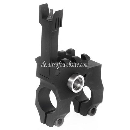 Airsoft Website Vltor Stil Metall Klappkorn 20mm Schiene Typ-B Geeignet für M4 M16 AEG Gewehre