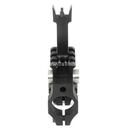 Airsoft Website Vltor Stil Metall Klappkorn 20mm Schiene Typ-B Geeignet für M4 M16 AEG Gewehre