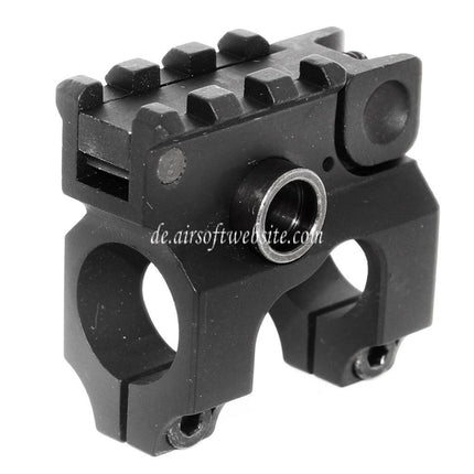Airsoft Website Vltor Stil Hochklappen Korn mit 20mm Schiene Geeignet für M4 M16 AEG Gewehre