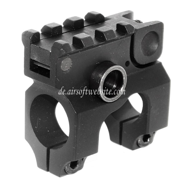 Airsoft Website Vltor Stil Hochklappen Korn mit 20mm Schiene Geeignet für M4 M16 AEG Gewehre