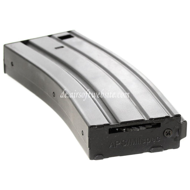APS 300rd Hi-Cap Magazin Geeignet für M4 M16 Serie AEG Gewehre Airsoft Schwarz