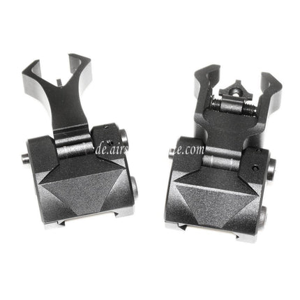 CYMA Diamond Aperture Klapp Hochklappen Korn Kimme Geeignet für 20mm Schiene System