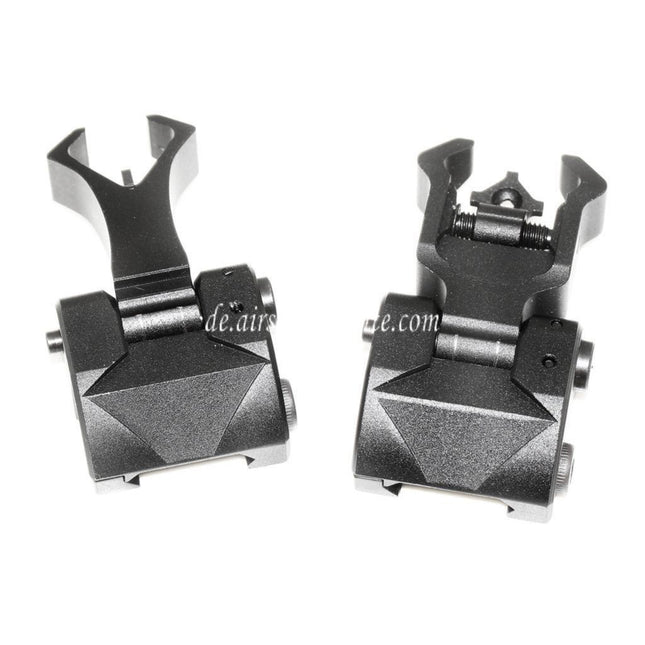 CYMA Diamond Aperture Klapp Hochklappen Korn Kimme Geeignet für 20mm Schiene System