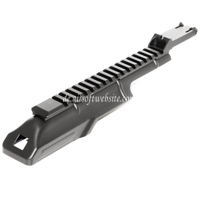 CYMA Obere Empfängerabdeckung mit 20mm Taktikschienen Kimme Geeignet für D-Boys Jing Gong JG Golden Eagle CYMA Tokyo Marui AK47 Serie AEG Gewehre Airsoft Schwarz