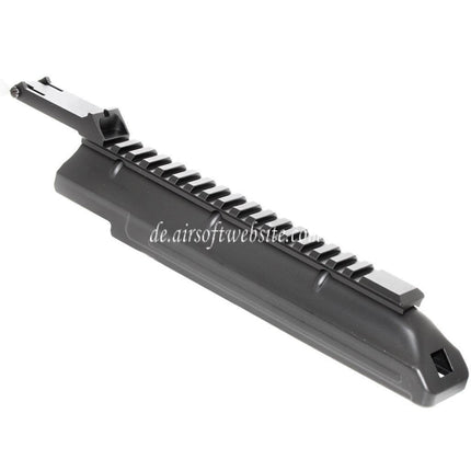 CYMA Obere Empfängerabdeckung mit 20mm Taktikschienen Kimme Geeignet für D-Boys Jing Gong JG Golden Eagle CYMA Tokyo Marui AK47 Serie AEG Gewehre Airsoft Schwarz