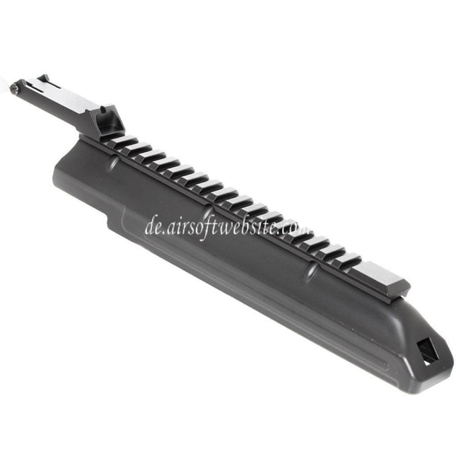 CYMA Obere Empfängerabdeckung mit 20mm Taktikschienen Kimme Geeignet für D-Boys Jing Gong JG Golden Eagle CYMA Tokyo Marui AK47 Serie AEG Gewehre Airsoft Schwarz