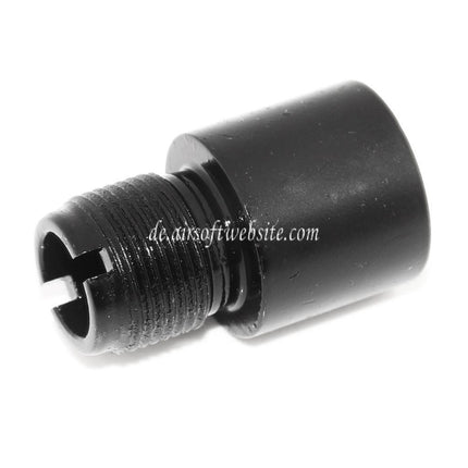 Airsoft Website Lauf Schalldämpfer Adapter Innere -14mm CCW gegen den Uhrzeigersinn Zu Äußere +14mm CW im Uhrzeigersinn